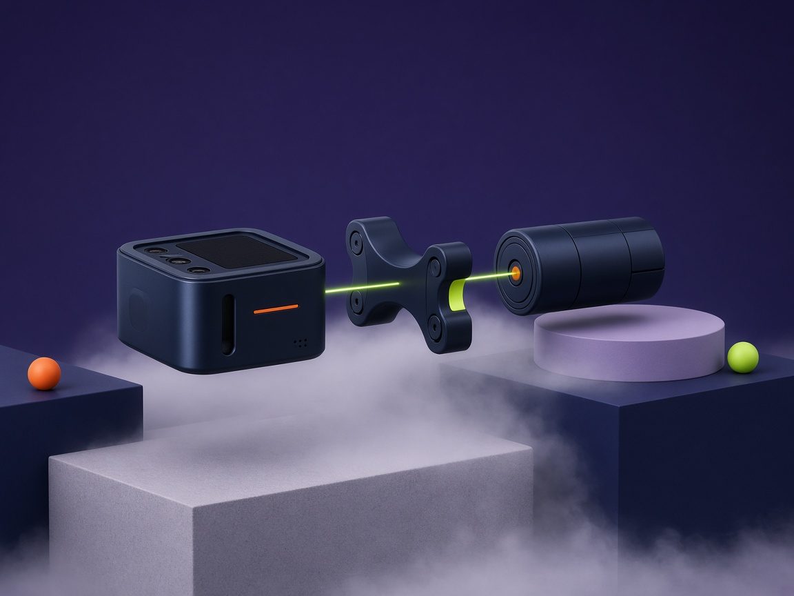 Compatible parts aligned for assembly