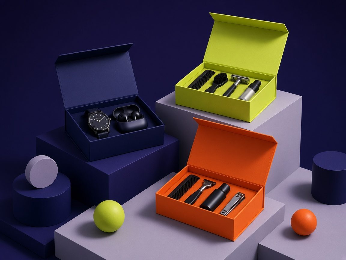 Gift boxes with practical products