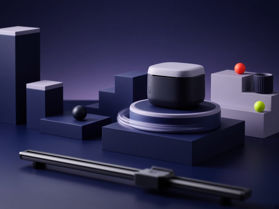 Product on demo turntable